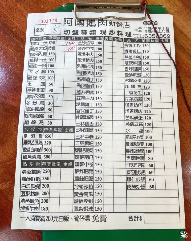 台南新營午餐晚餐阿倫鵝肉聚餐推薦價錢菜單外帶內用白飯吃到飽貓與蟲的遊記生活-2_2021年10月